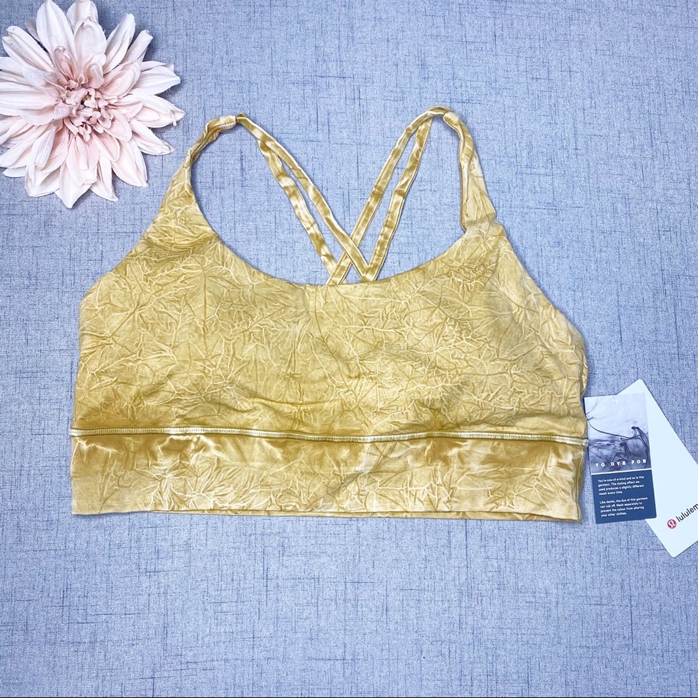 Lululemon Energy Bra Dyed Long Line Sports Bra 14 - Picture 5 of 10